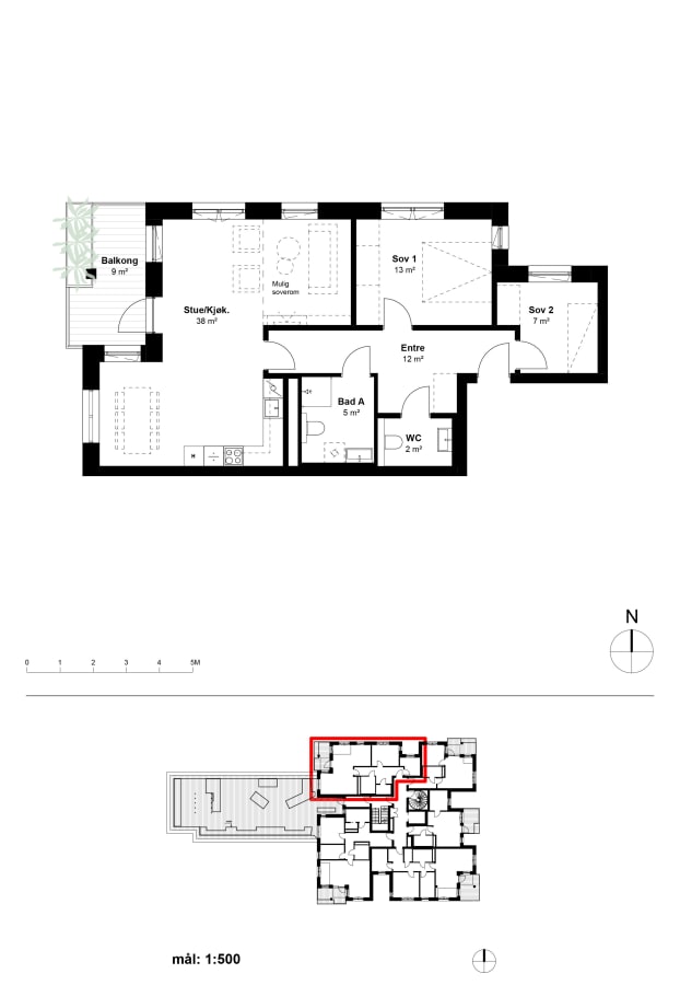 Planløsning H0502